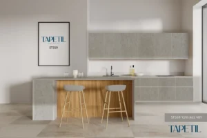 טפט למטבח דמוי בטון מדבר ST559