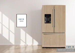 טפט למקרר דמוי עץ בירץ' - ליבנה WD232