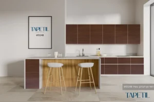 טפט למטבח דמוי עץ דובדבן עשיר WD248