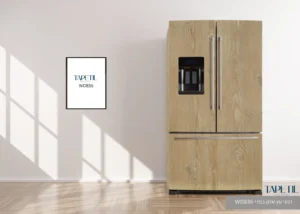 טפט למקרר דמוי עץ אלון כפרי WD836