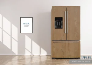 טפט למקרר דמוי עץ אלון עתיק WD837